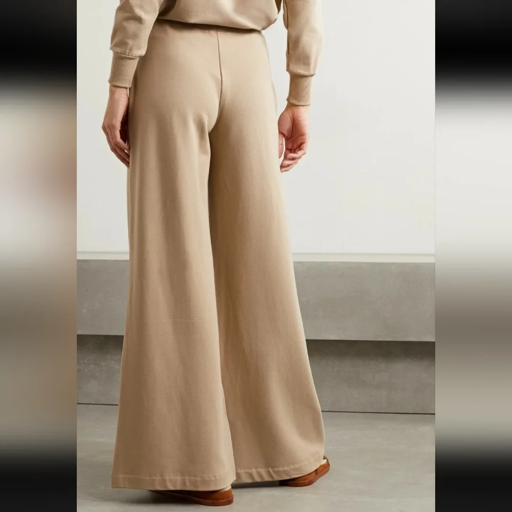🌸L'AGENCE Campbell Beige‎ Ribbed Waistband Pants